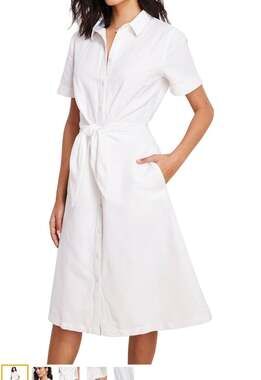 Vineyard Vines Women's Westerly Tie-Front Linen Dress